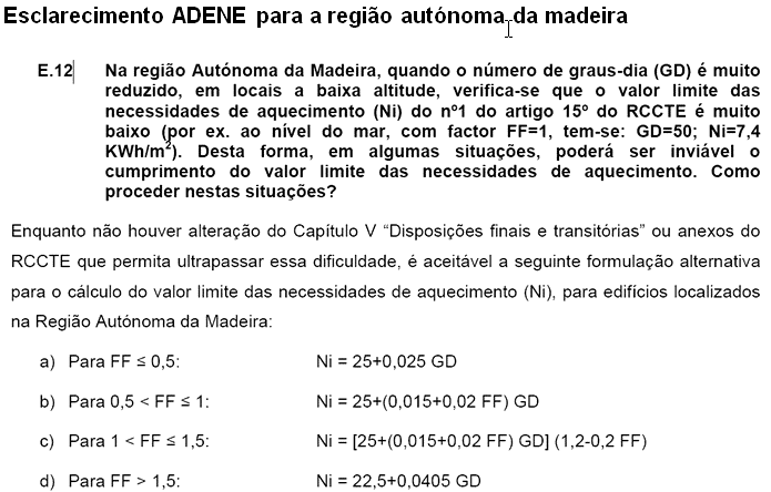 Área de descarga Melhoramentos em versão 2009 1 m